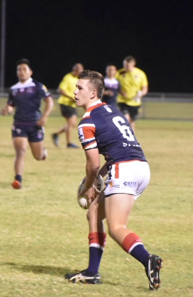 St Pat's defeated Mackay SHS in the opening round of the Aaron Payne Cup. Harry Thorpe. Picture: Matthew Forrest.