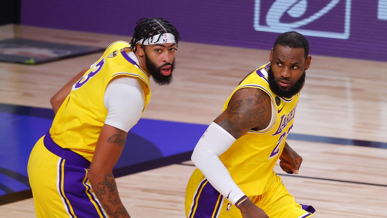 Locked in Lakers: Anthony Davis and LeBron James have agreed big new deals in LA.
