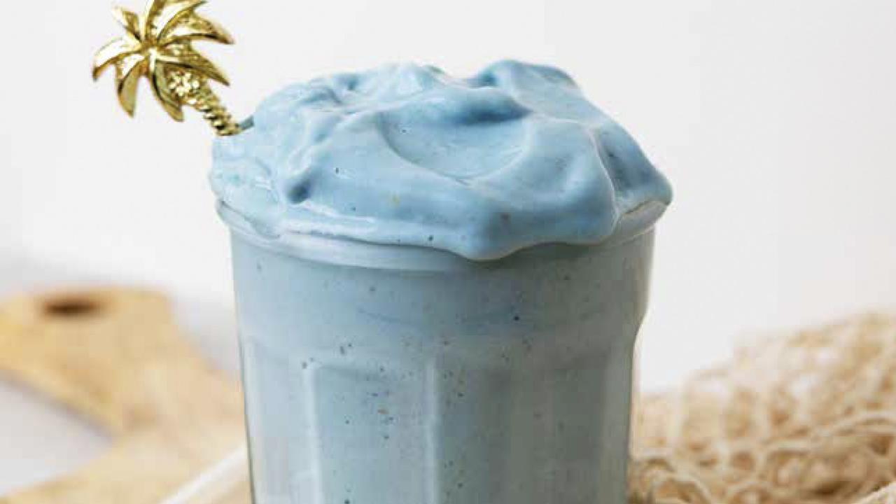 Spirulina the secret to this blue dream smoothie