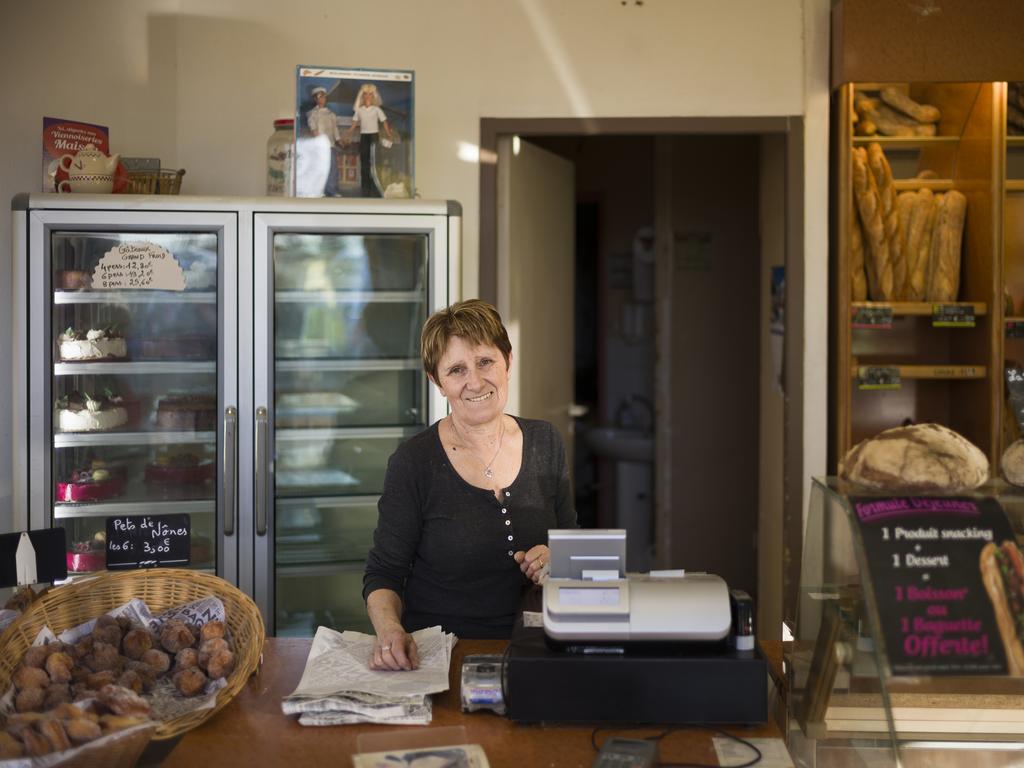 Bakery owner Claudette Bourgain has seen David Sharaz just once. Picture: Alexandre Dupeyron.