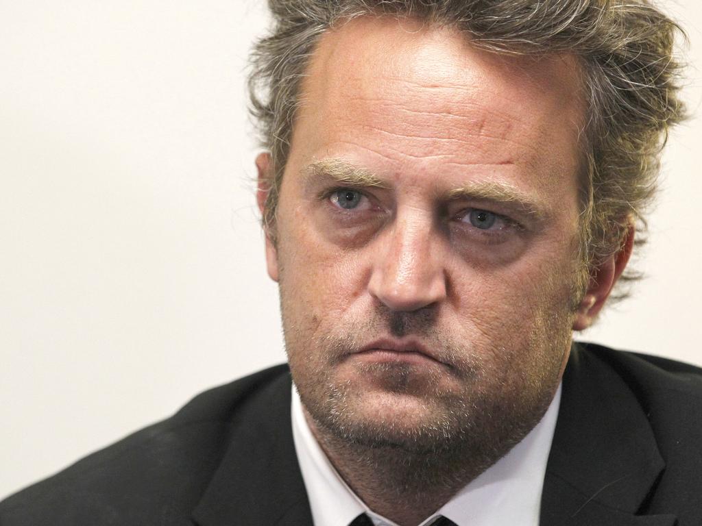 Actor Matthew Perry was a spokesman for the National Association of Drug Court. Picture: AP