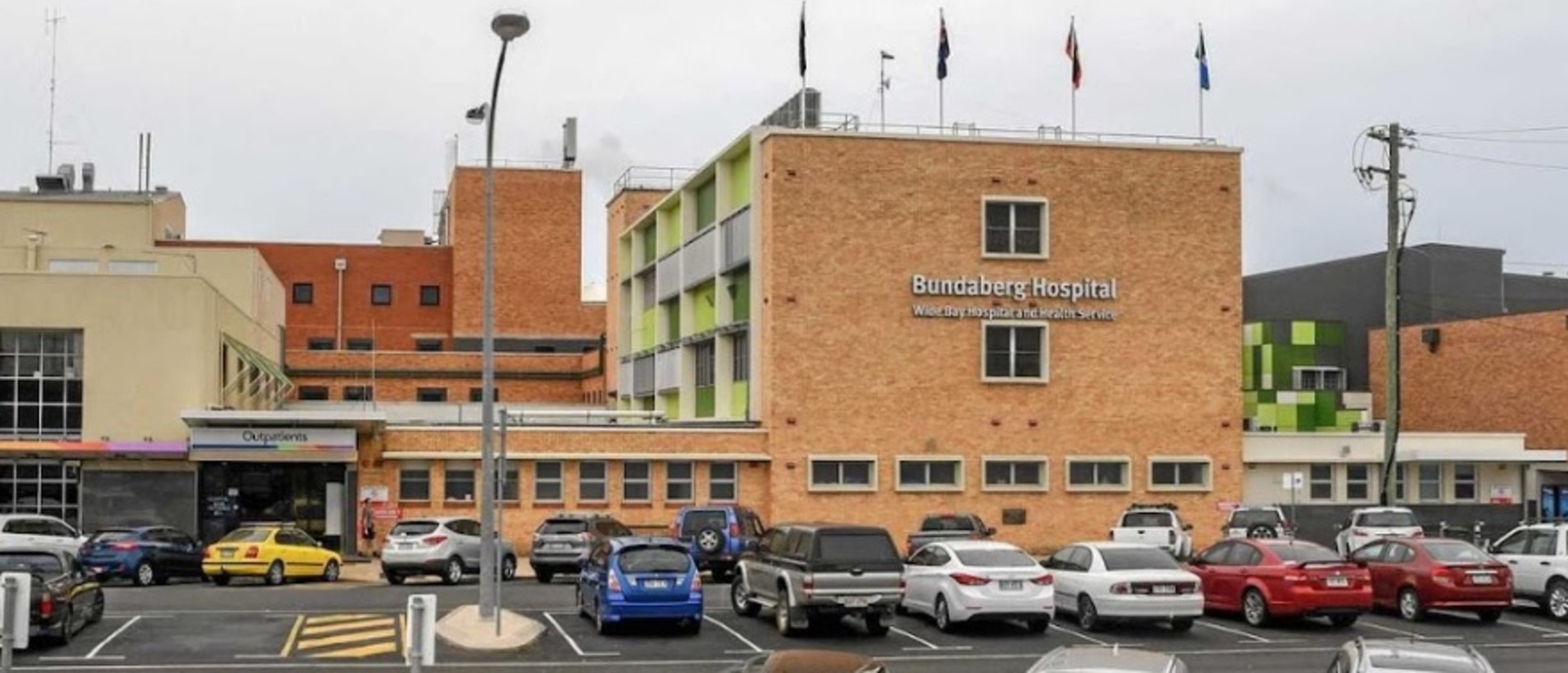 The Bundaberg Hospital.