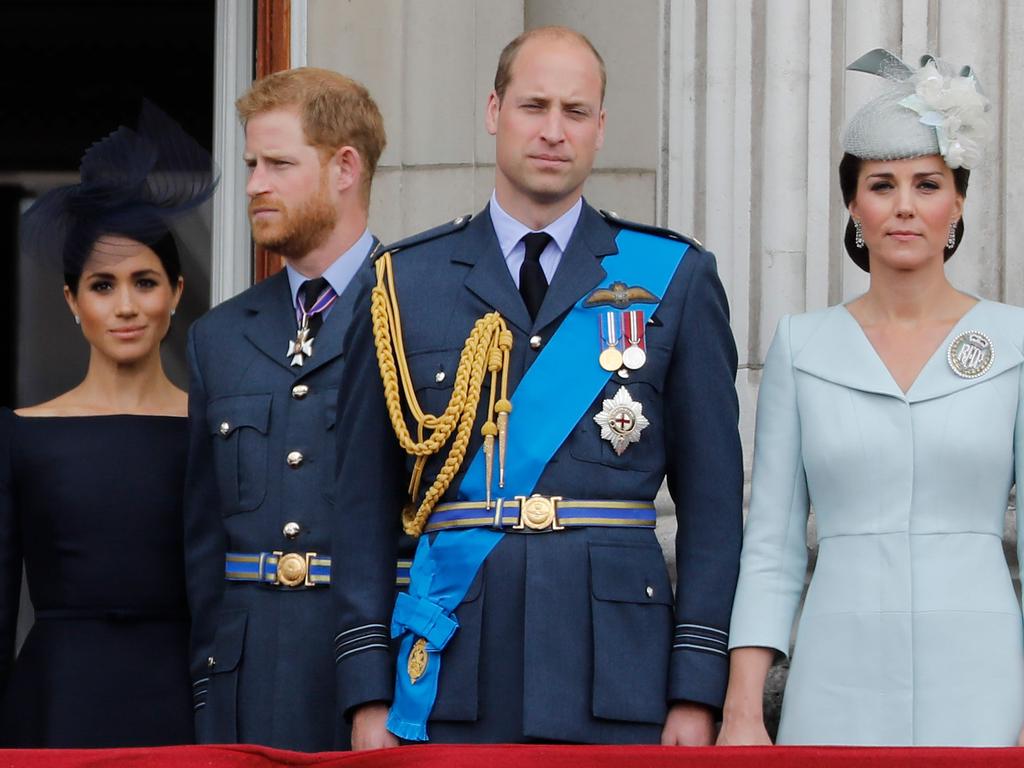 Reports then turned to Prince Harry and Prince William and their dwindling relationship. Picture: Tolga Akmen/AFP