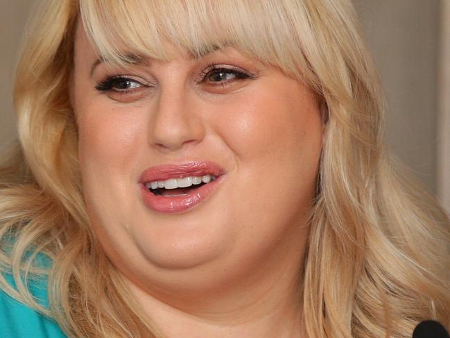 Actress Rebel Wilson attends StreamCo breakfast at Park Hyatt. Announcement of new product Stan.