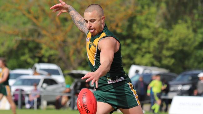 Ben Kennedy was dominant for Myponga-Sellicks. Picture: Dos Photography