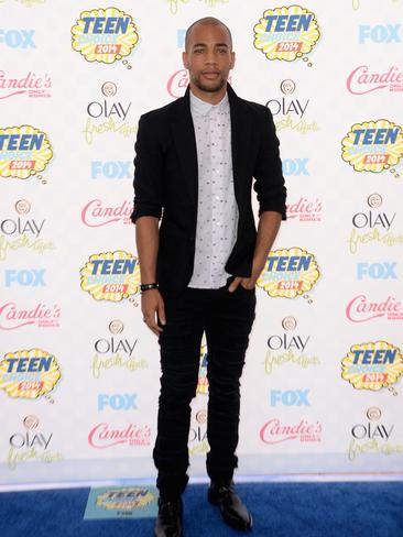 Actor Kendrick Sampson attends FOX’s 2014 Teen Choice Awards at The Shrine Auditorium. Picture: Getty