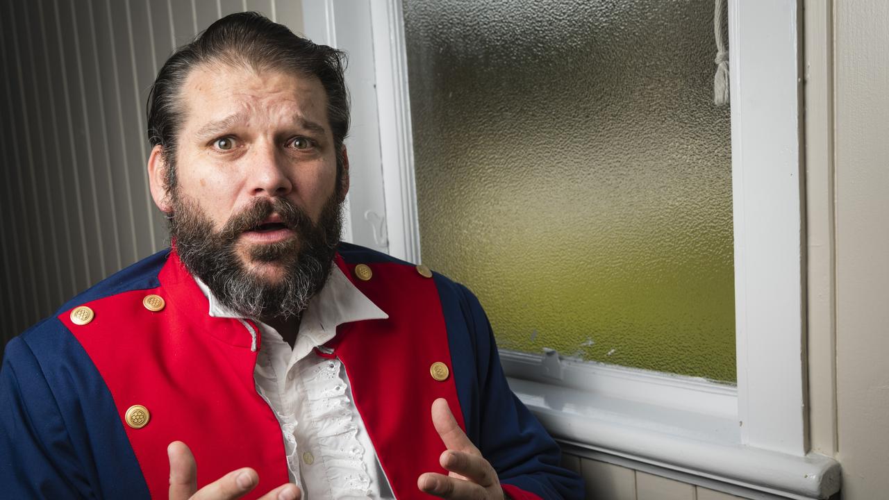 Brad Kendrick as Valjean as Toowoomba Choral Society presents Les Miserables. Picture: Kevin Farmer