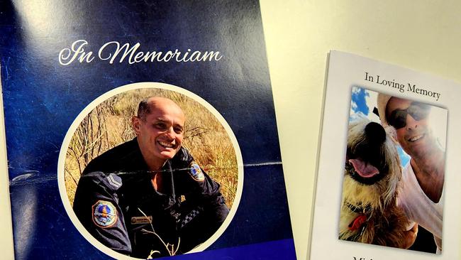 NT Police officer Michael ‘Micky D’ Deutrom, 44, took his own life on April 16, 2022.