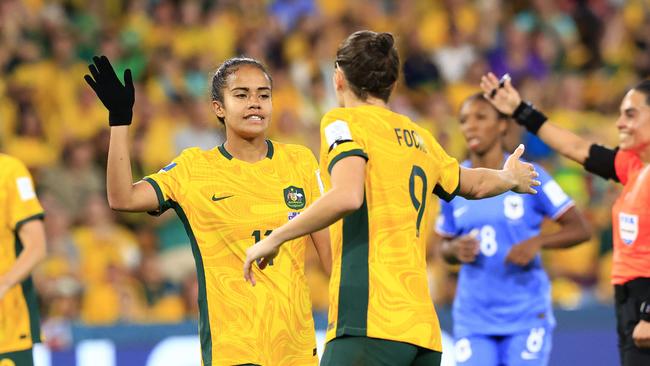 Fowler will play a crucial role as the Matildas look to qualify for the Olympics. Picture: Adam Head