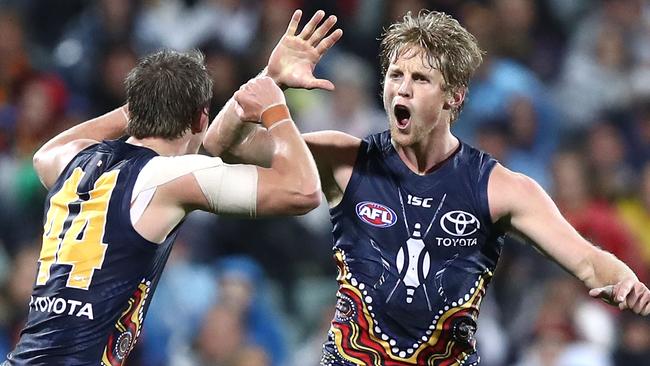 The Crows are back in form after a 100-point smashing of Fremantle. Picture: Getty