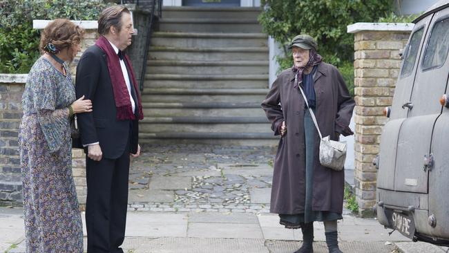Maggie Smith, right, delivers an appealing performance.