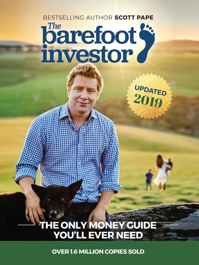 Scott Pape’s The Barefoot Investor book.