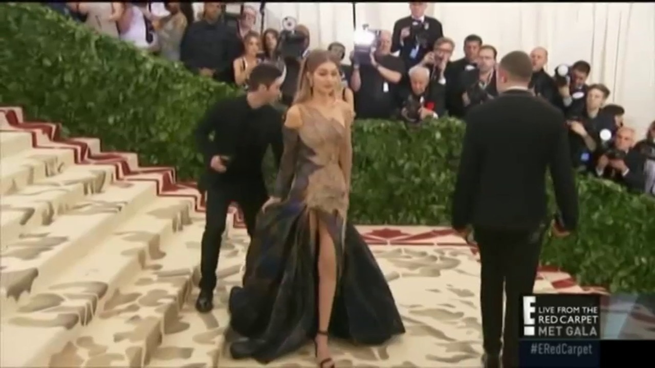 Selena Gomez and Gigi Hadid Share a Hug at the Met Gala: Still