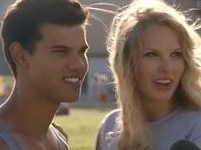 Taylor Swift and Taylor Lautner met on-set of Valentine’s Day in early 2009.