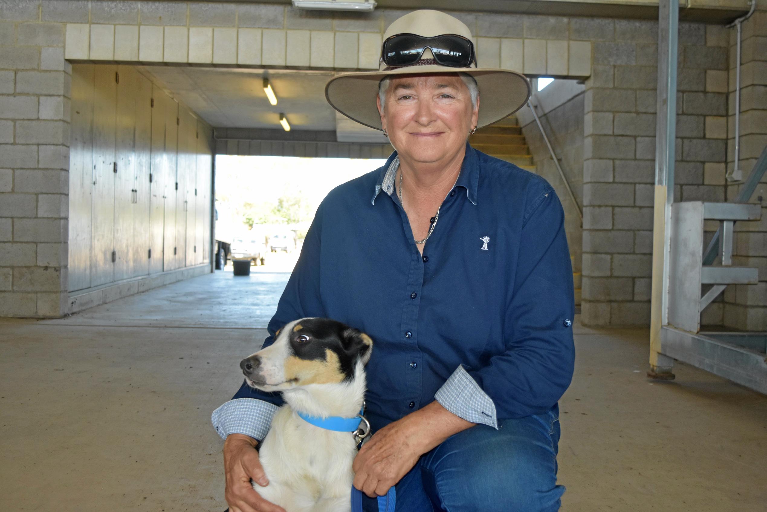 Davina Campbell with Archie. Picture: Meg Gannon