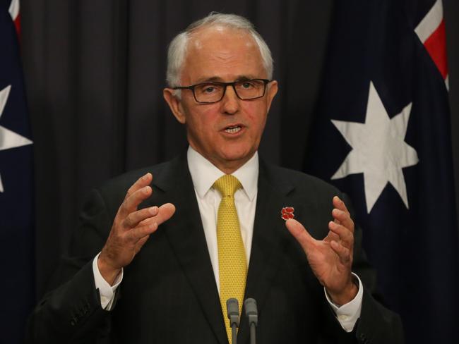 Prime Minister Malcolm Turnbull has already conducted high-level talks about the creation of the department and ministry. Picture: Ray Strange.