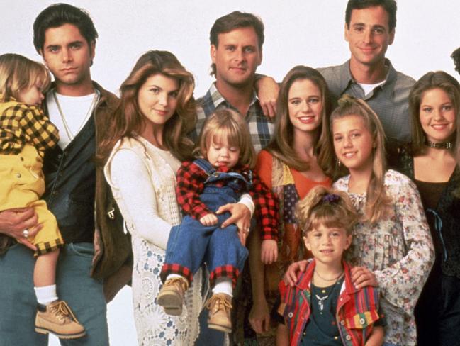 Full cast ... It is yet to be confirmed if all the stars of Full House will be seen in Fuller House. Picture: Supplied