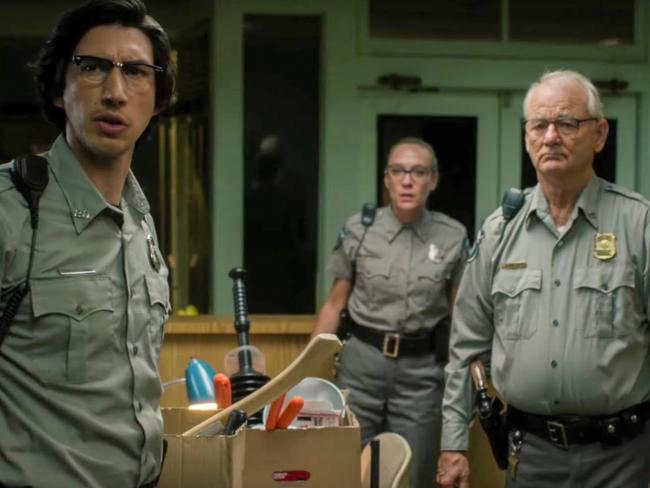 Adam Driver, Chloe Sevigny and Bill Murray in a scene from The Dead Don’t Die.