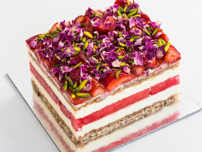 Black Star Pastry strawberry watermelon cake.