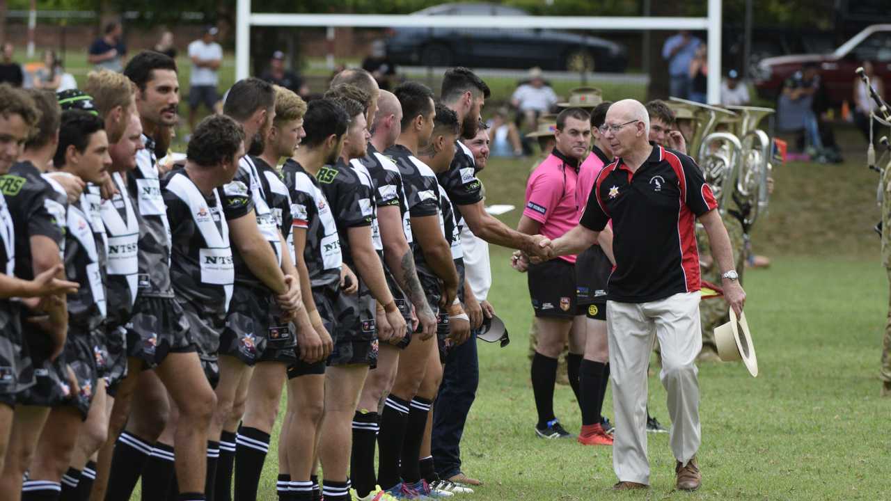 Governor General David Hurley will once again attend the match at Bellingen Park on Saturday afternoon. Picture: Brad Greenshields