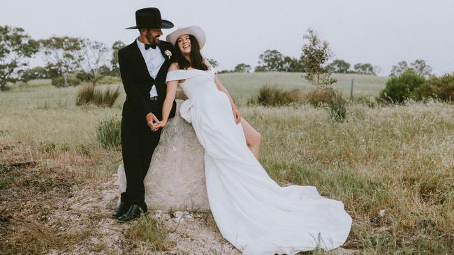 Astyn Reid and Ben Underdown's Port Lincoln 'WEDFEST' wedding. Picture: Bec Smart Photography