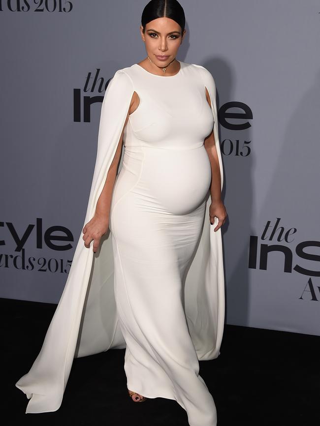 Lady in white ... Kim Kardashian West. Picture: Jason Merritt/Getty Images for InStyle