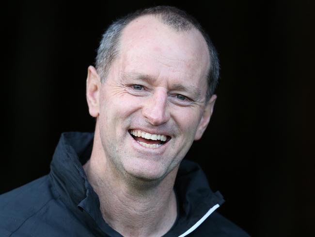 HULL, ENGLAND - OCTOBER 26:  Michael Maguire Head Coach of New Zealand Rugby League team during Captains run at KCOM Stadium on October 26, 2018 in Hull, England. (Photo by Nigel Roddis/Getty Images)