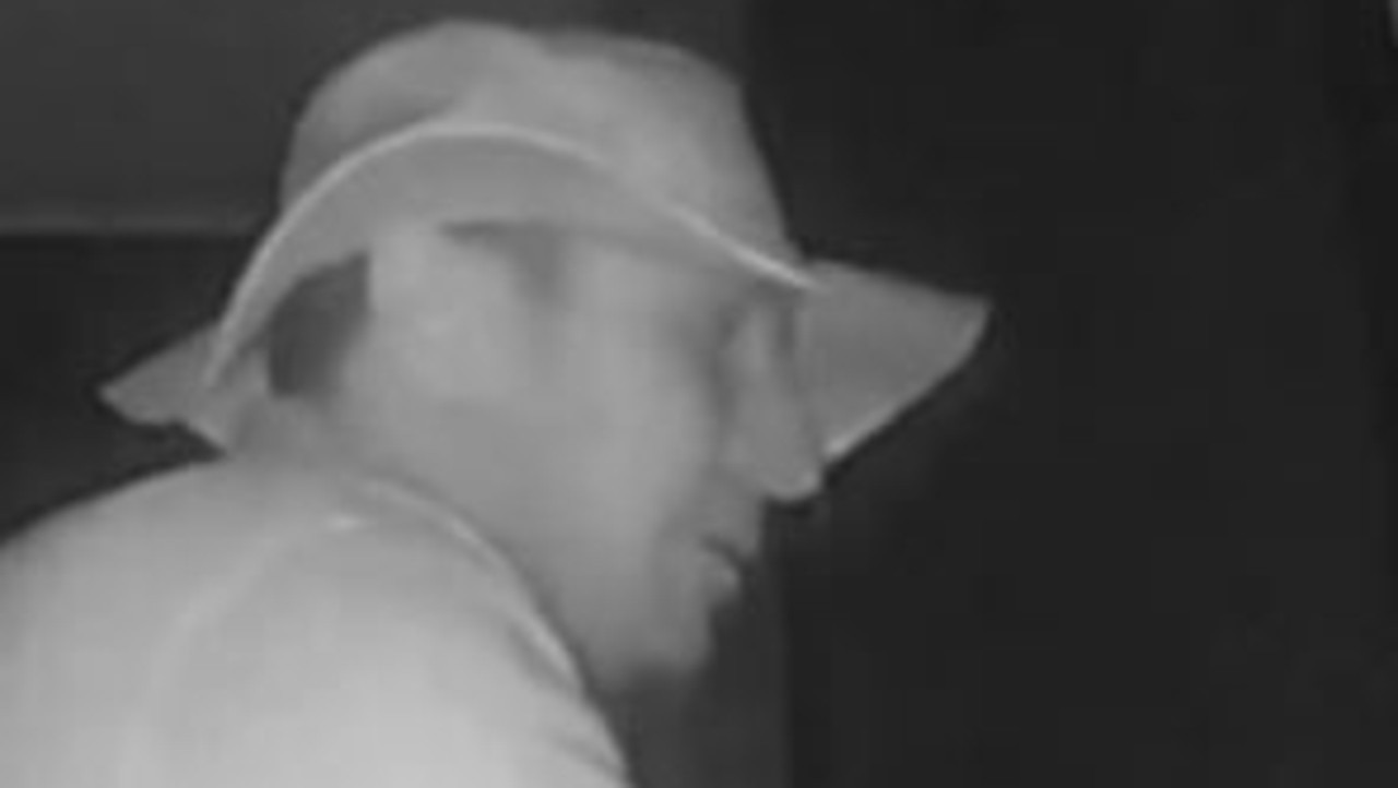 Images of a man Victoria Police are searching for in relation to a number of alleged attempted aggravated burglaries in Geelong and Melbourne. The offending has become known as the Geelong night stalker series.