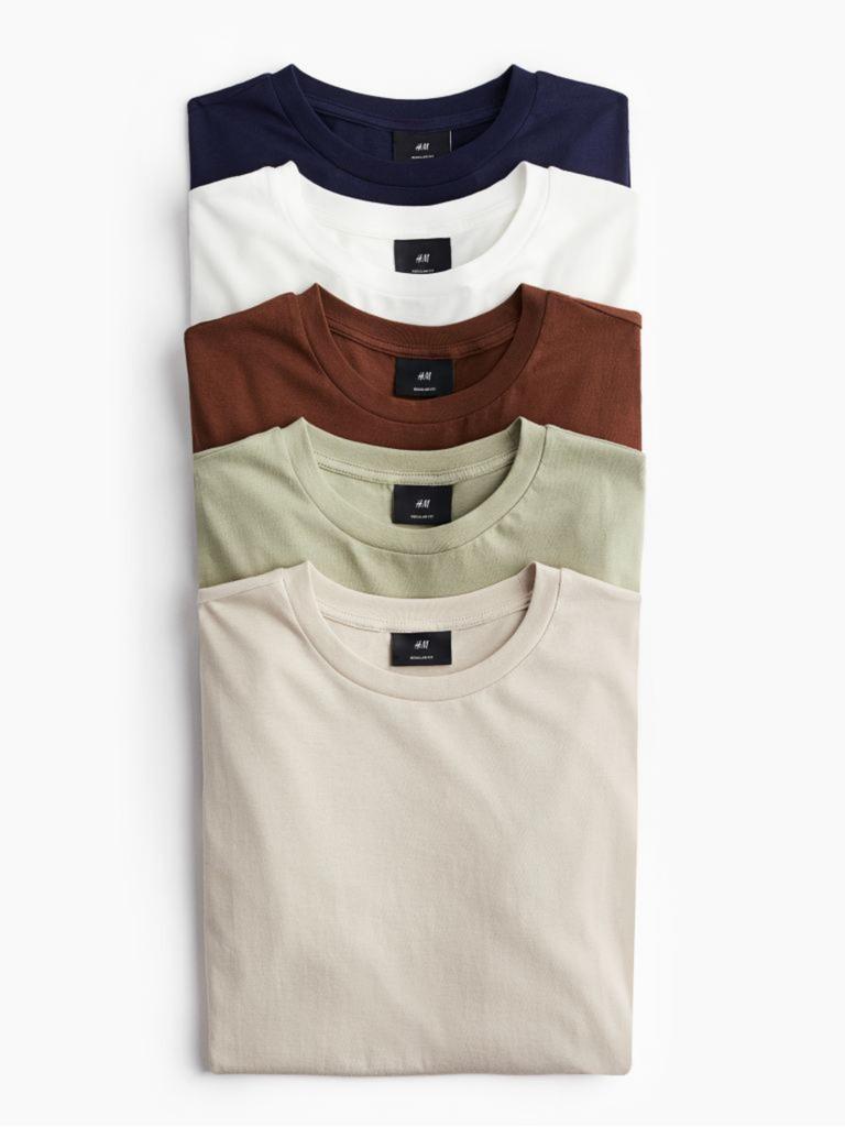 H&amp;M Regular Fit Tees. Picture: H&amp;M