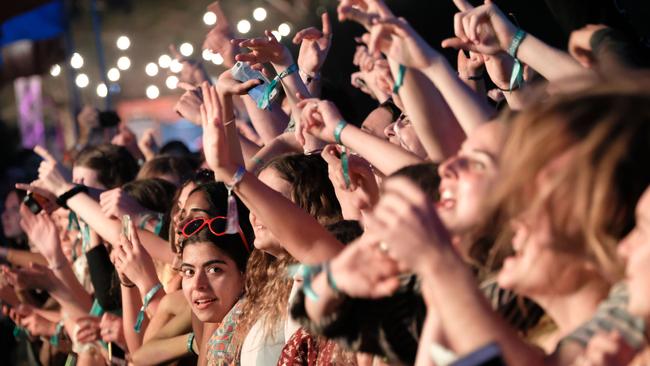 Crowds at The Drop music festival in 2019. Picture: Mark Wilson