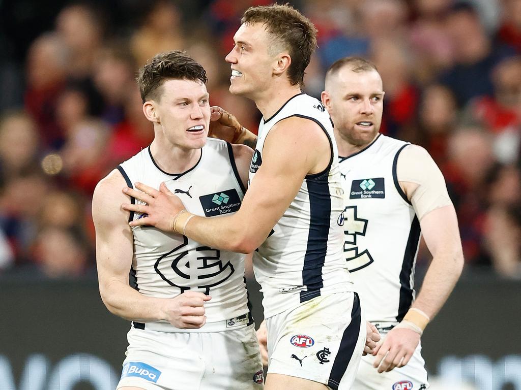 Walsh stars as Blues beat Demons in AFL finals epic – Australian