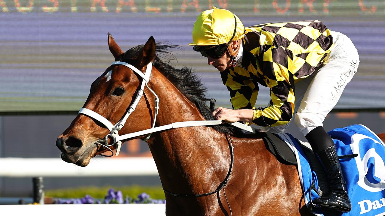 Autumn Glow will trial on Monday morning. Picture: Jeremy Ng-Getty Images