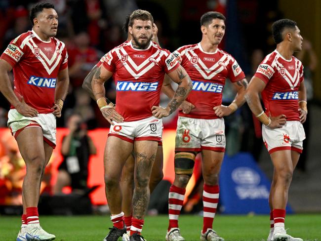 The Dolphins mounted a late comeback but were off the pace. Picture: NRL Imagery