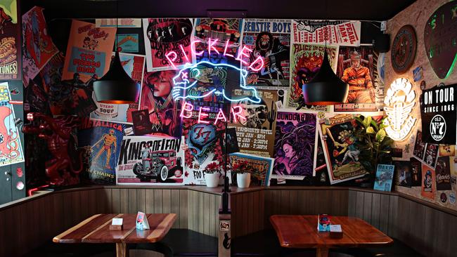 The Pickled Bear was inspired by a whisky bar. Picture: Adam Yip