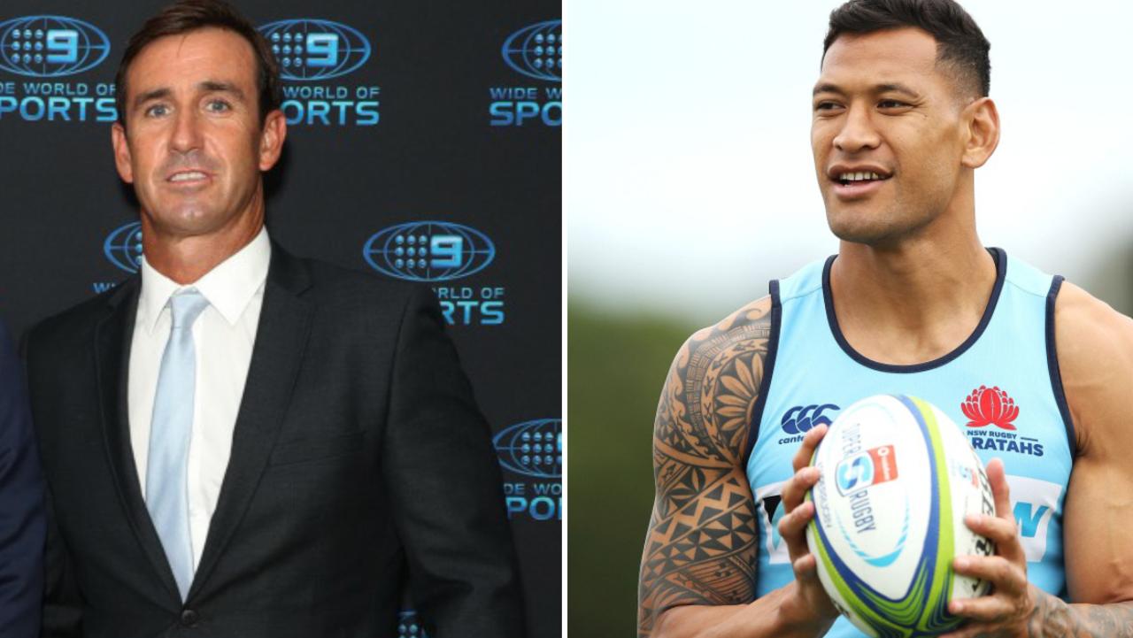 Andrew Johns says Israel Folau wouldn't be fit enough to play No. 1 if he came back to rugby league