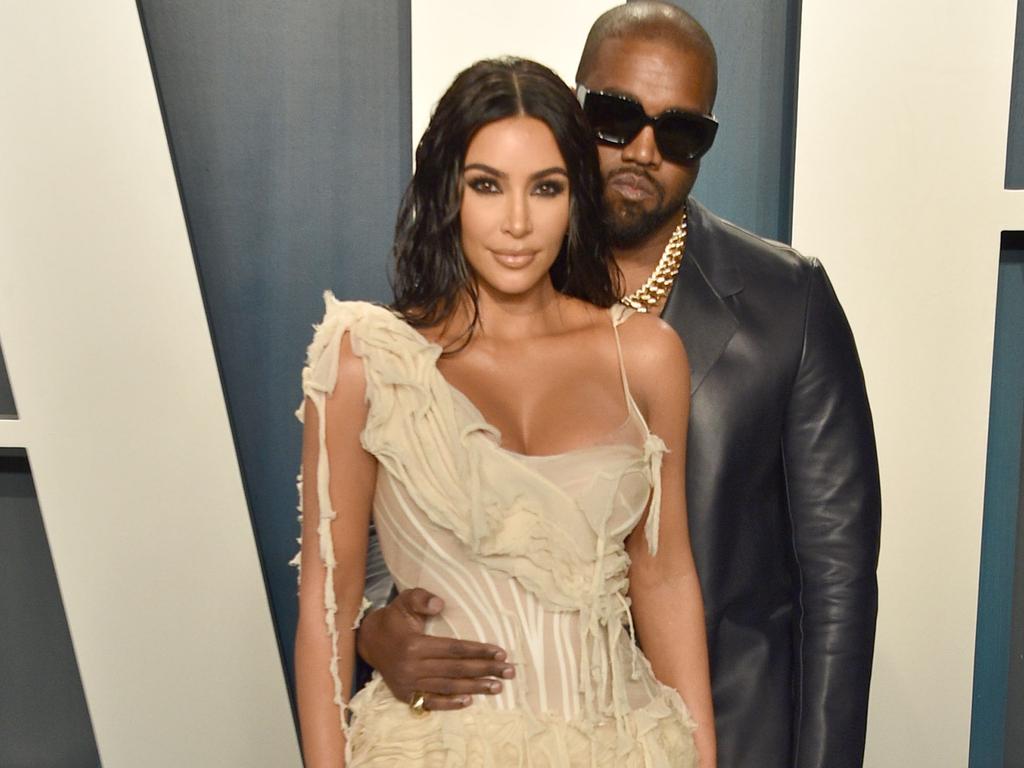 Kim Kardashian and Kanye West at the 2020 Vanity Fair Oscar Party. Picture: David Crotty/Patrick McMullan via Getty Images