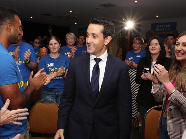 Leader of the Opposition David Crisafulli, LNP campaign launch, Ipswich Showgrounds. Picture: Liam Kidston