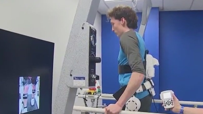 Robot helping severely injured Disney World cast member walk again