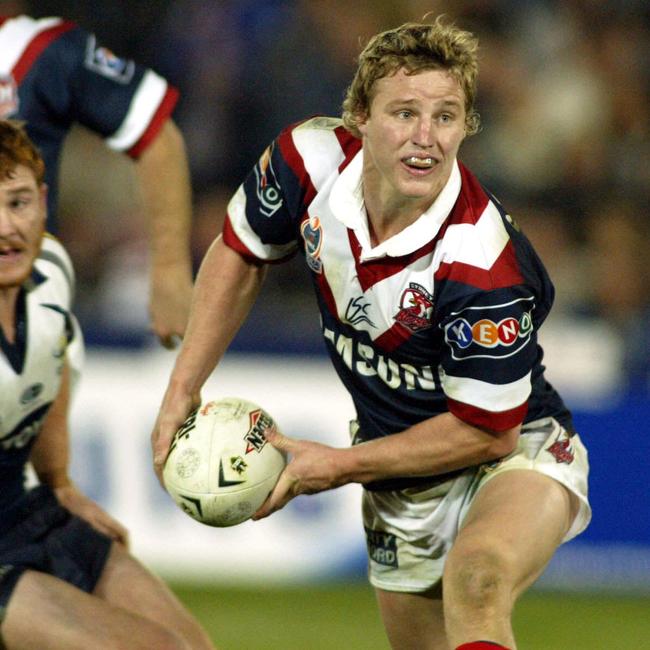 Finch lost two Grand Finals playing with the Roosters. Picture: Mark Evans