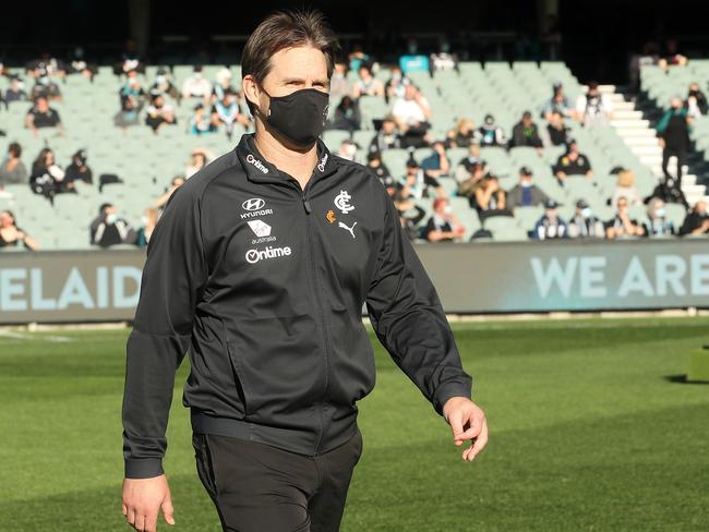 The Blues’ handling of the David Teague situation has rocked the club. Picture: AFL Photos/Getty Images