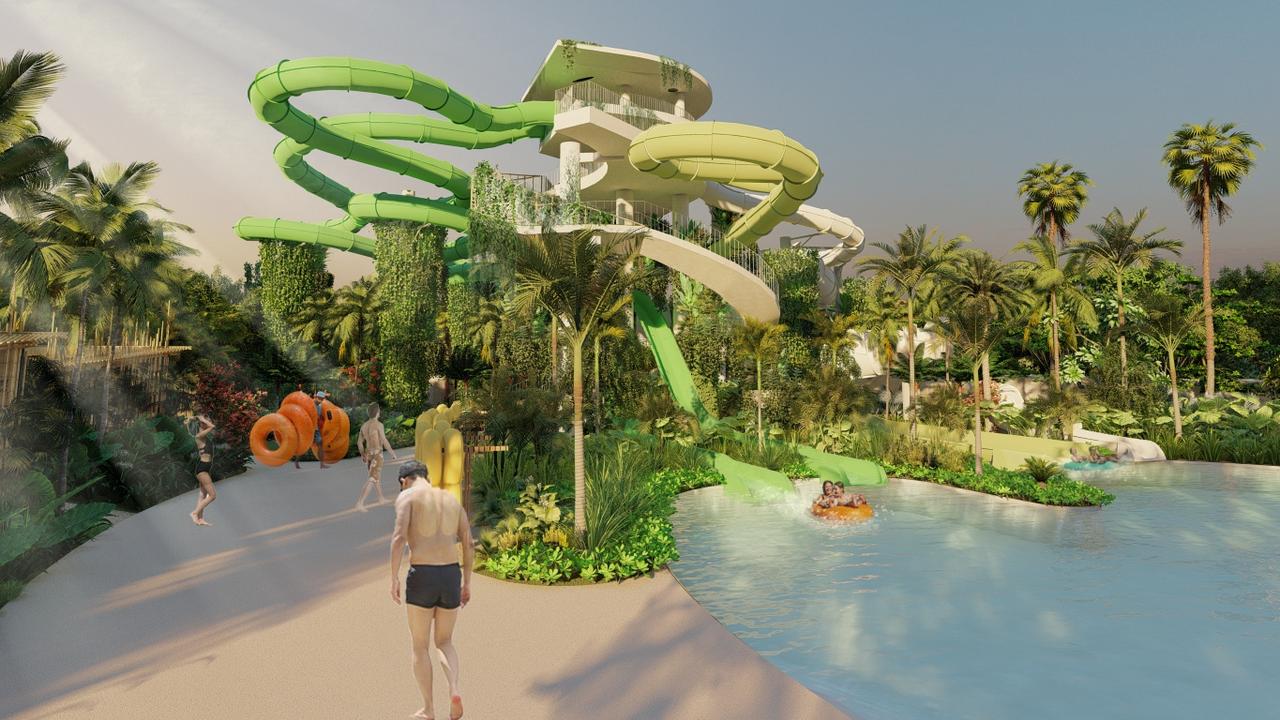 Epic new slide tower at Waterbom Bali to open next year | The Australian