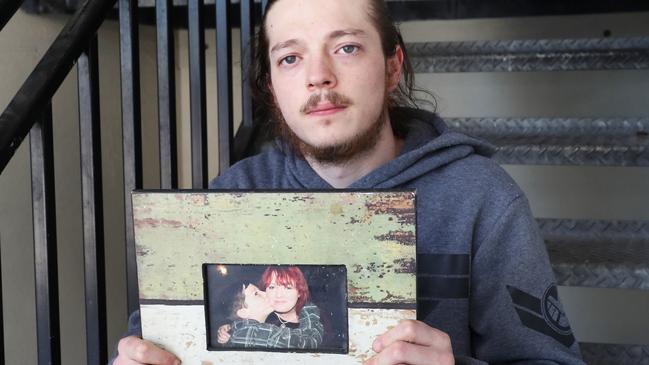 Harley Hayes, son of accused murdered Jenny Hayes, doesn’t believe his mum intended to hurt anyone Picture: David Crosling