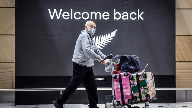 Sydney International Airport rolled out the welcome mat for New Zealanders in October. Picture: AFP