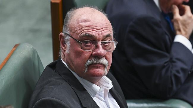 Member for Leichhardt Warren Entsch has denied knowing his wife, Yolonde Entsch, had received a contract to run workshops for an organisation that received Federal government funding. Picture: NCA NewsWire / Martin Ollman