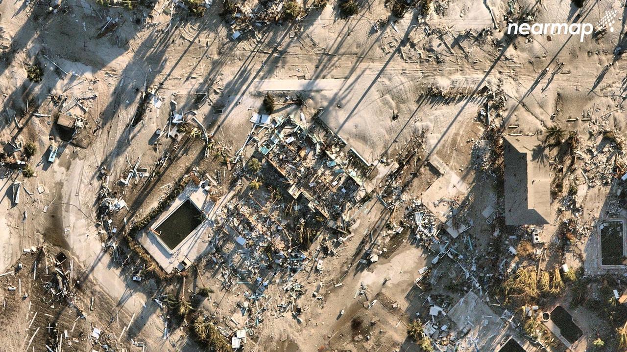 Hurricane Ian’s impact on Fort-Meyers Florida captured by Nearmap. Picture: Supplied