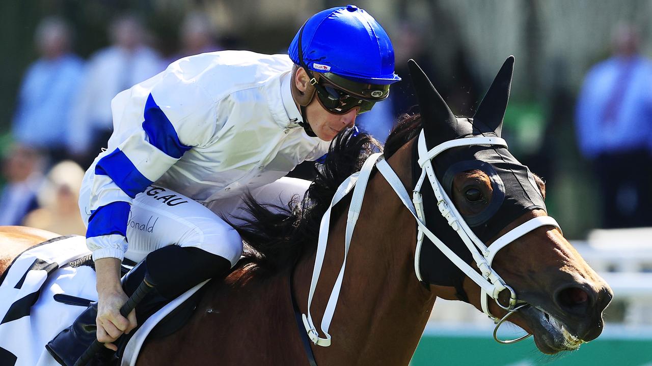 James McDonald reunites with Kolding in the Group 2 Missile Stakes at Randwick on Saturday. Picture: Getty Images