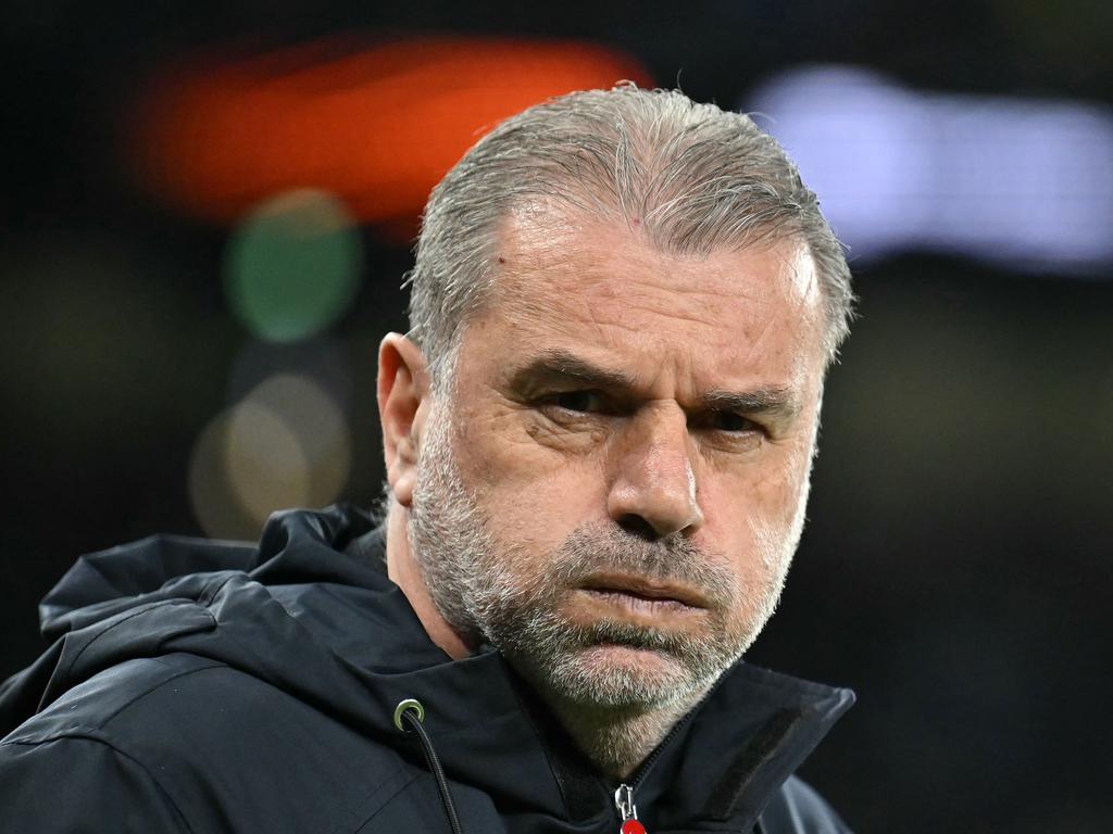 Tough blow: Tottenham Hotspur sacked manager Ange Postecoglou on June 6, just two weeks after the Australian won the Europa League to end the club's 17-year trophy drought. Picture: Glyn KIRK / AFP
