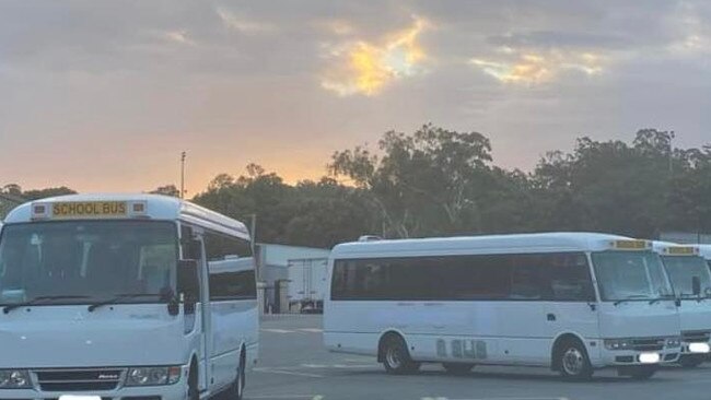 Logos have been removed from Citipointe Christian College buses.