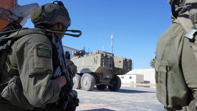 Israeli forces in Rafah in the southern Gaza Strip. Picture: IDF/AFP.