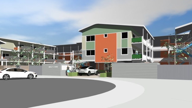 Concept plans for Homes Tasmania's proposed social housing project in Devonport. Picture: Supplied.